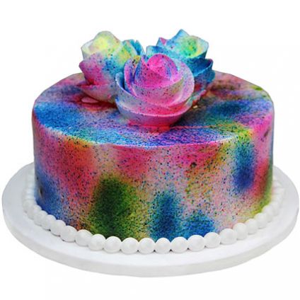 Holi special cake